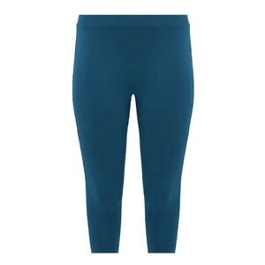 Torrid - High Waist Teal Premium Cotton Tapered Leg Stretch Legging Pant - 1X